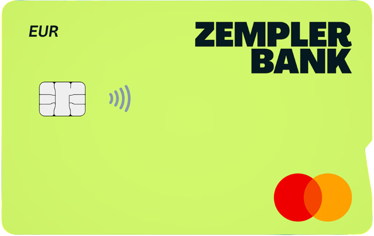 Zempler Bank Euro Travel Currency Card Image